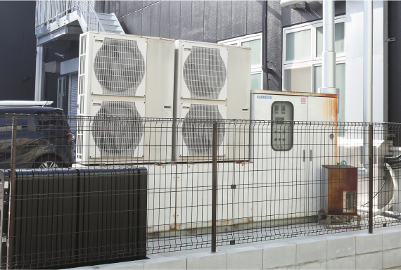 温度調整式機械冷却水完全循環装置（工業排水ゼロ）